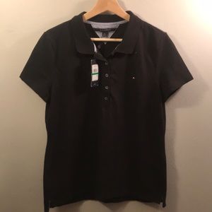 Tommy Hilfiger Black Polo